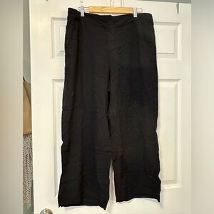 NWOT Old Navy Wide Leg Pants Size XL Black